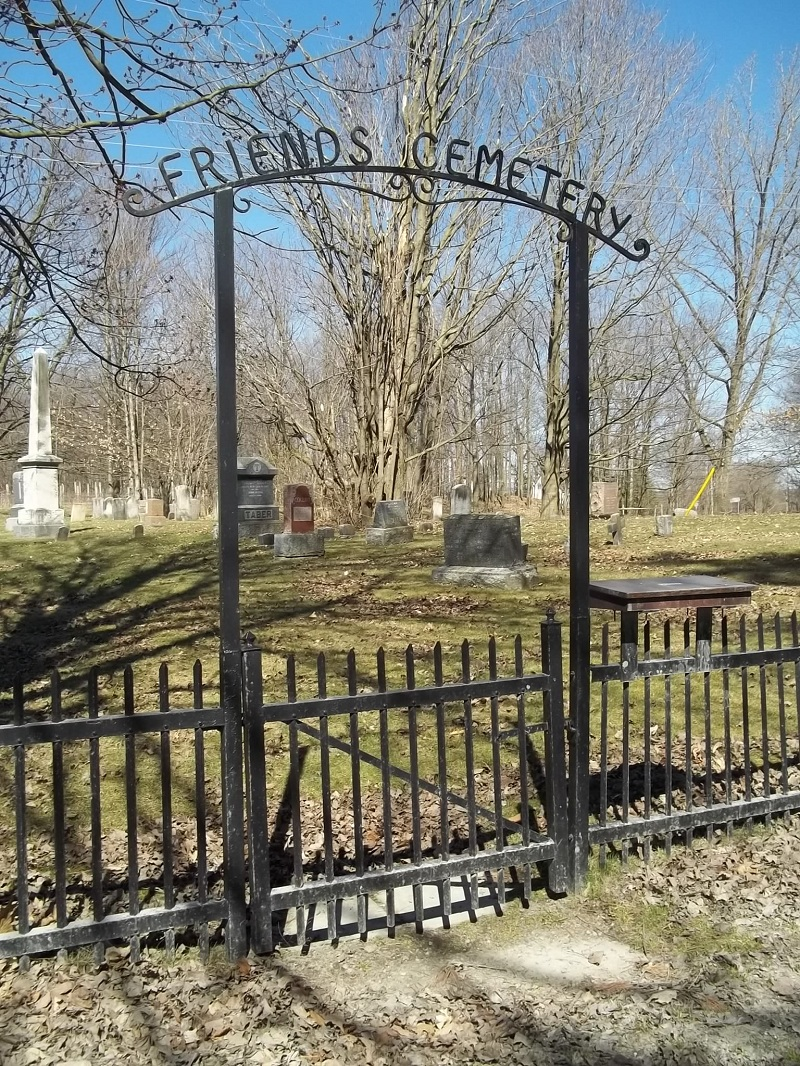Friends Meetinghouse Cemetery in Farnham, QC