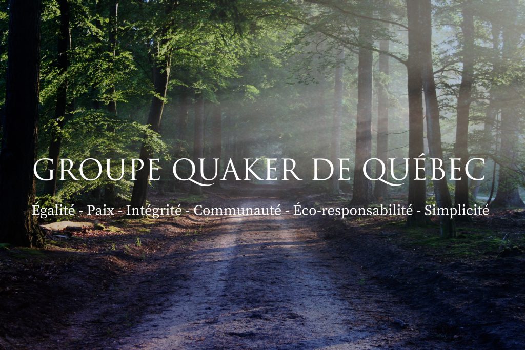 Groupe Quaker de Québec image avec arbres